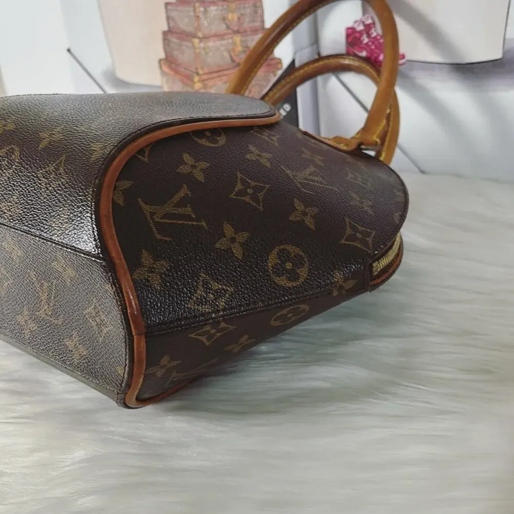 AUTHENTIC LOUIS VUITTON ELLIPSE PM HANDBAG MONOGRAM TH0033 - Picture 8 of 13